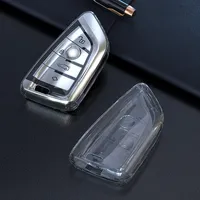 Car Key Case Cover Bag For Bmw F20 G20 G30 X1 X3 X4 X5 G05 X6 X7 G11 F15 F16 G01 G02 F48 Accessories Holder Shell Keychain