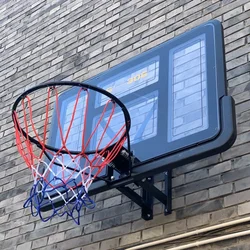 Wall Mounted Basketball Backboard with Hoop Frame Set Pro Indoor Mini Basketball Set Hoop Over The Door