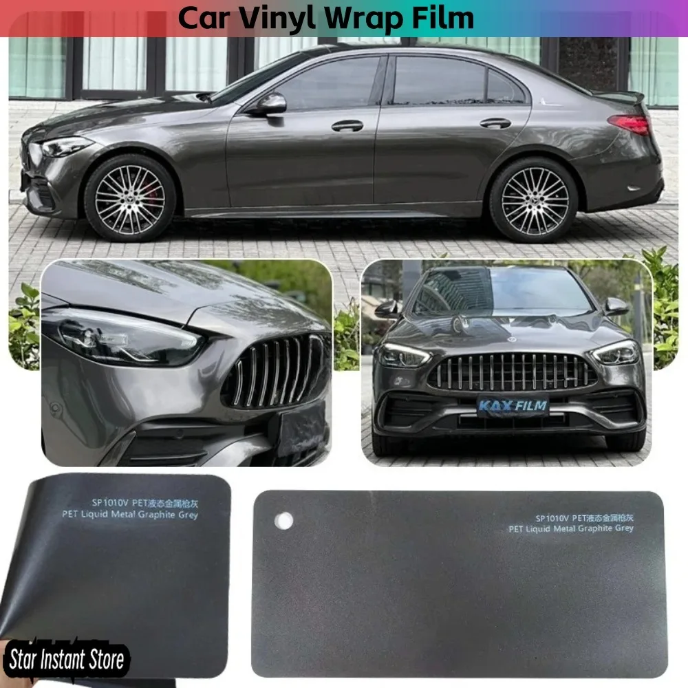 

Жидкий металлический пистолет, пепел, ПВХ, защита от краски, пленка против царапин, производство цветной пленки PPF, ПЭТ, автомобильная пленка, цветная