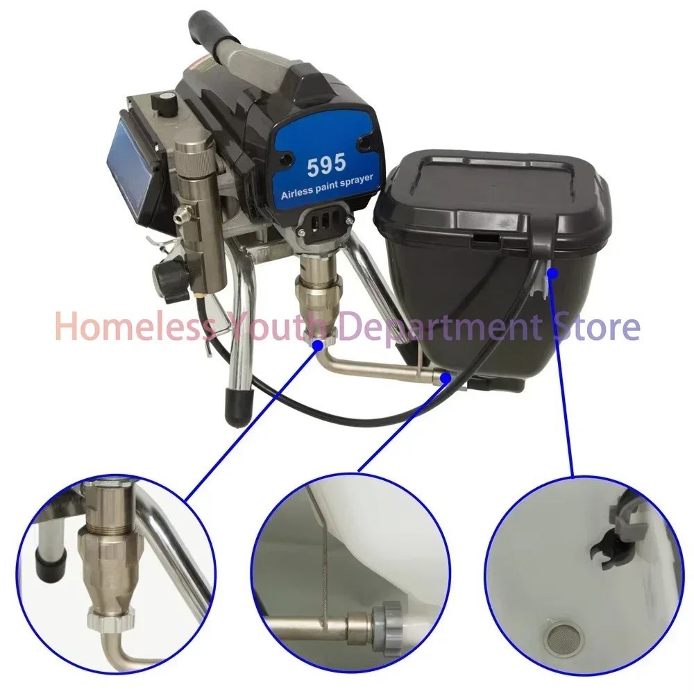 Electric Airless Sprayer Accessories 17H171  6 L 1.5  Spray coating machine hopper
