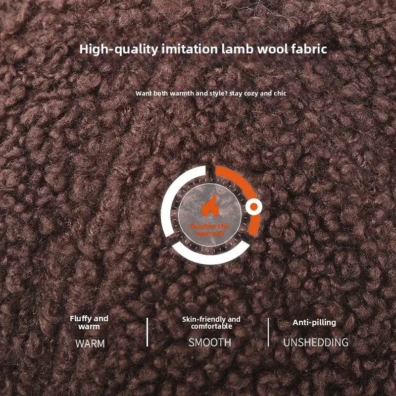 الجديد سميكة الدافئة غطاء للأذنين المرأة الشتاء في الهواء الطلق القبعات الرجال صياد القبعات سميكة الباردة واقية ودافئة للجنسين القبعات #3
