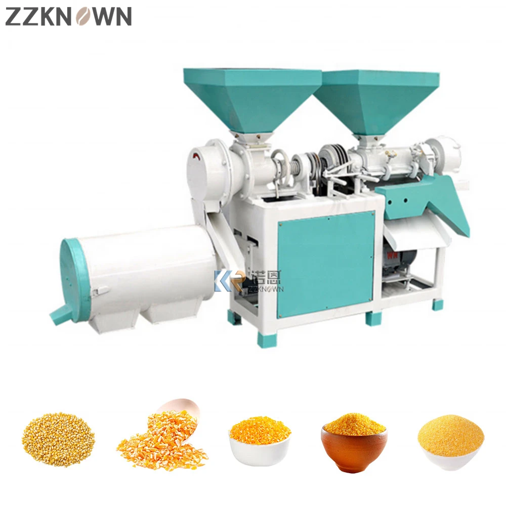 Automatic Corn Maize Grits Flour Making Machine flour-milling Euquipment for Sale