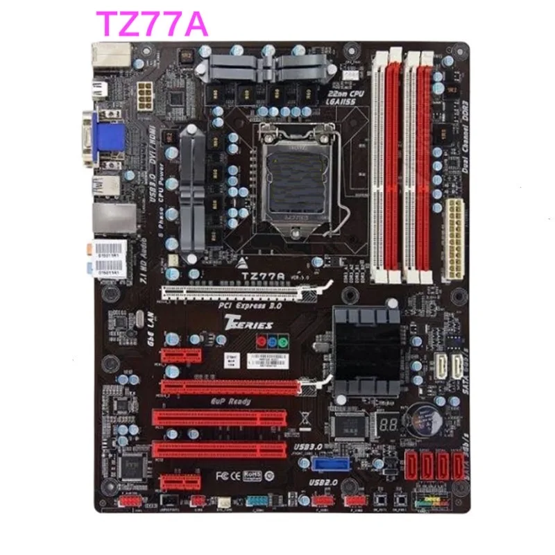 

Suitable For Biostar TZ77A Motherboard 32GB LGA 1155 DDR3 ATX Mainboard 100% tested fully work Free Shipping