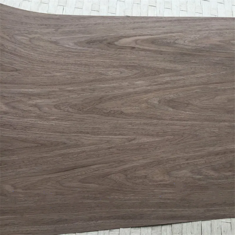 Technical Black Walnut Wood Veneer Engineering Veneer E.V. 55cm x 2.5m C/C