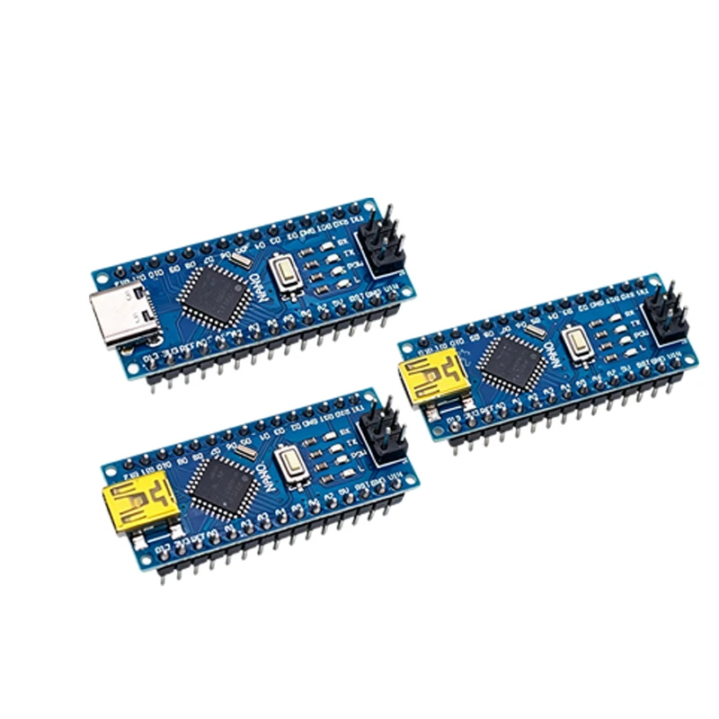 Płytka rozwojowa WAVGAT Nano V3.0 ATMEGA328P, ulepszona wersja CH340/FT232, kompatybilna z projektami Arduino. — zdjęcie produktu 5