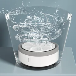 Three Gears Timing Mini Portable Washing Machine USB Rotating Turbine Washing Machine Underwear Socks Washing Machine For Travel