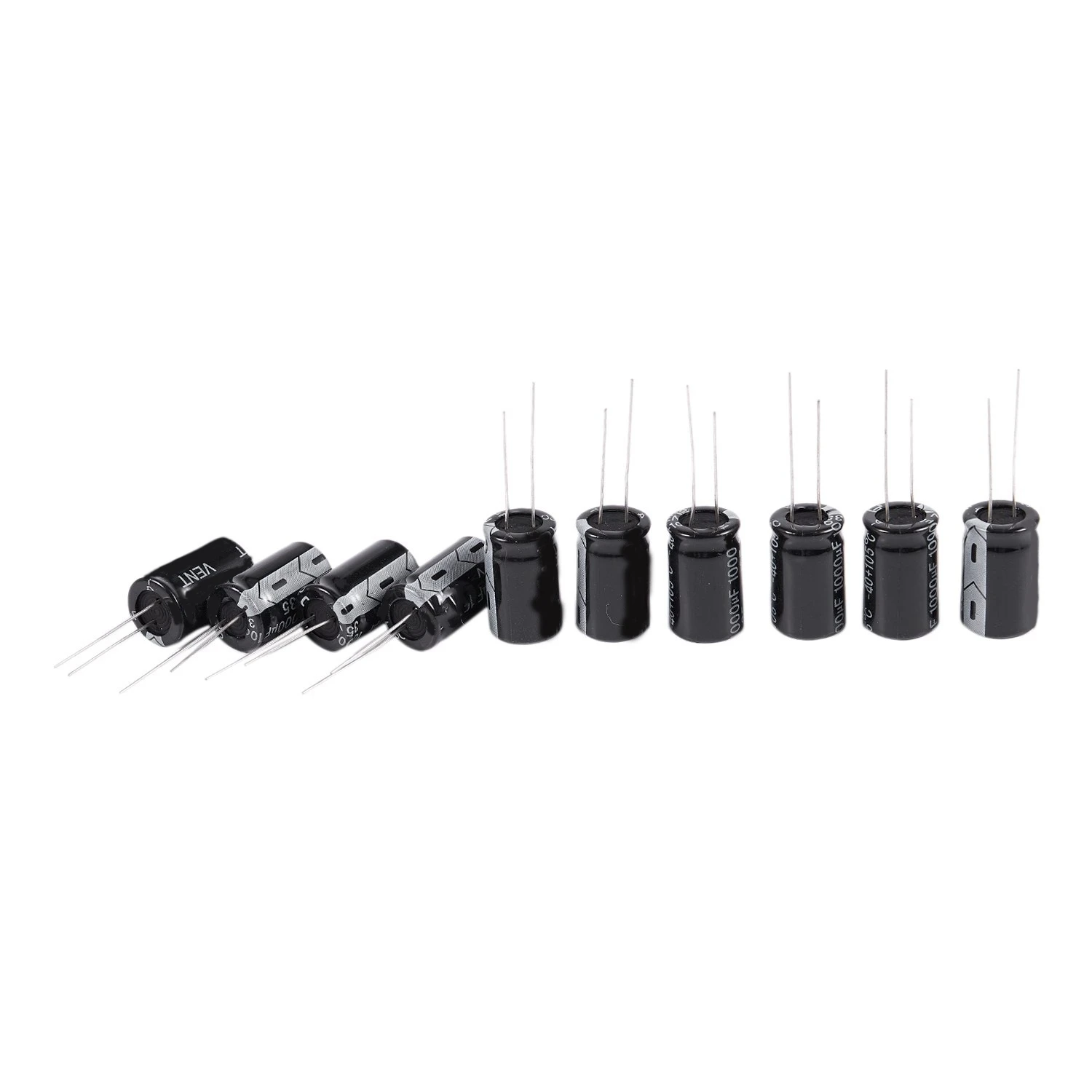 

10 Pcs 35V 1000uF 105C Radial Lead Electrolytic Capacitor 13mm x 20mm