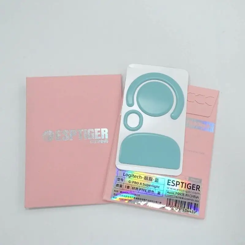 B0KF Profesional Esptiger untuk GPROX Mouse Skates Upgrade Mouse Feet Sticker