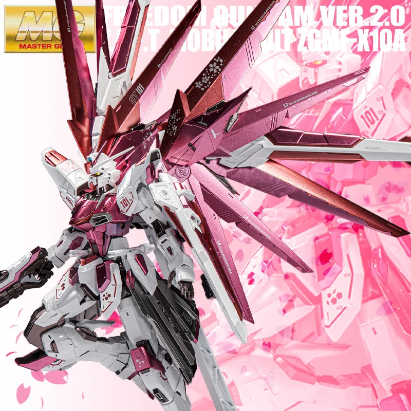 

​Sakura Custom MG 1/100 FREEDOM Series Ver.2.0 Posable Snap Fit Model Mobile Humanoid Robot Assembly Action Figure Collect Gifts