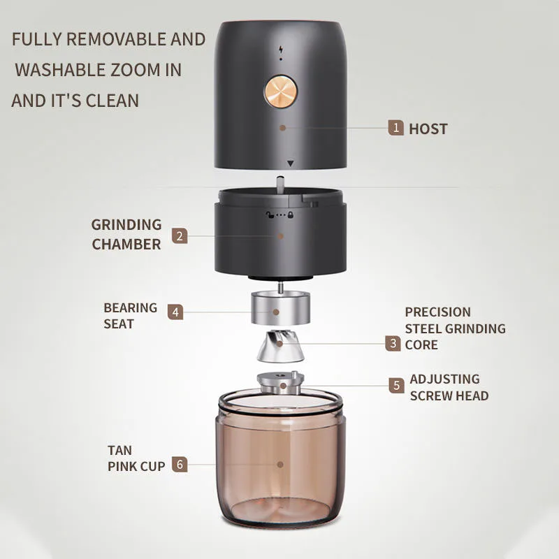 

Novices Can Also Easily Use The Coffee Bean Grinder Efficient And Easy To Operate