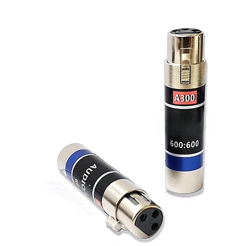 Audio Isolator Common Ground Current Noise Elimination XLR Male to Female Adapter 600600