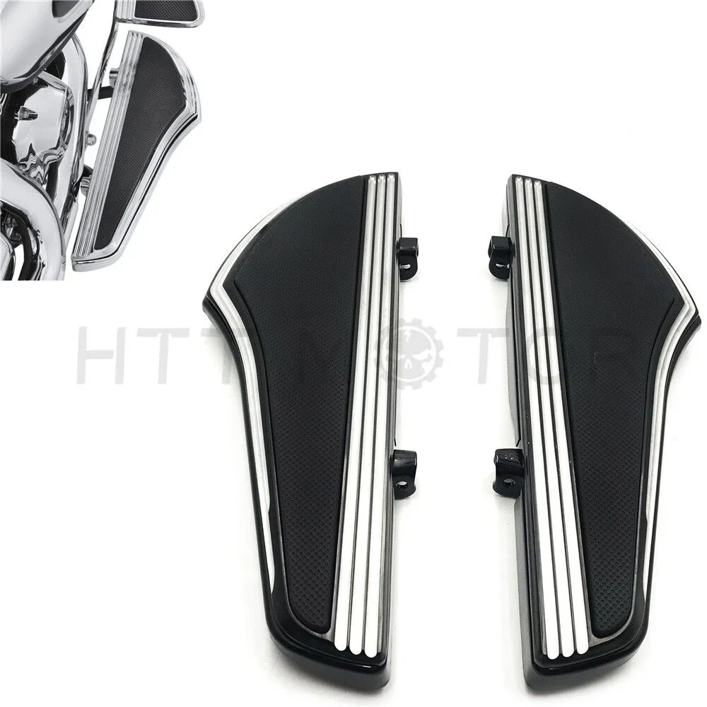 

Motorcycle Front Driver Footboard for Harley Road King 2009-2013/Trike 2000-2017/Softail 2000-2019/ 00-later Touring
