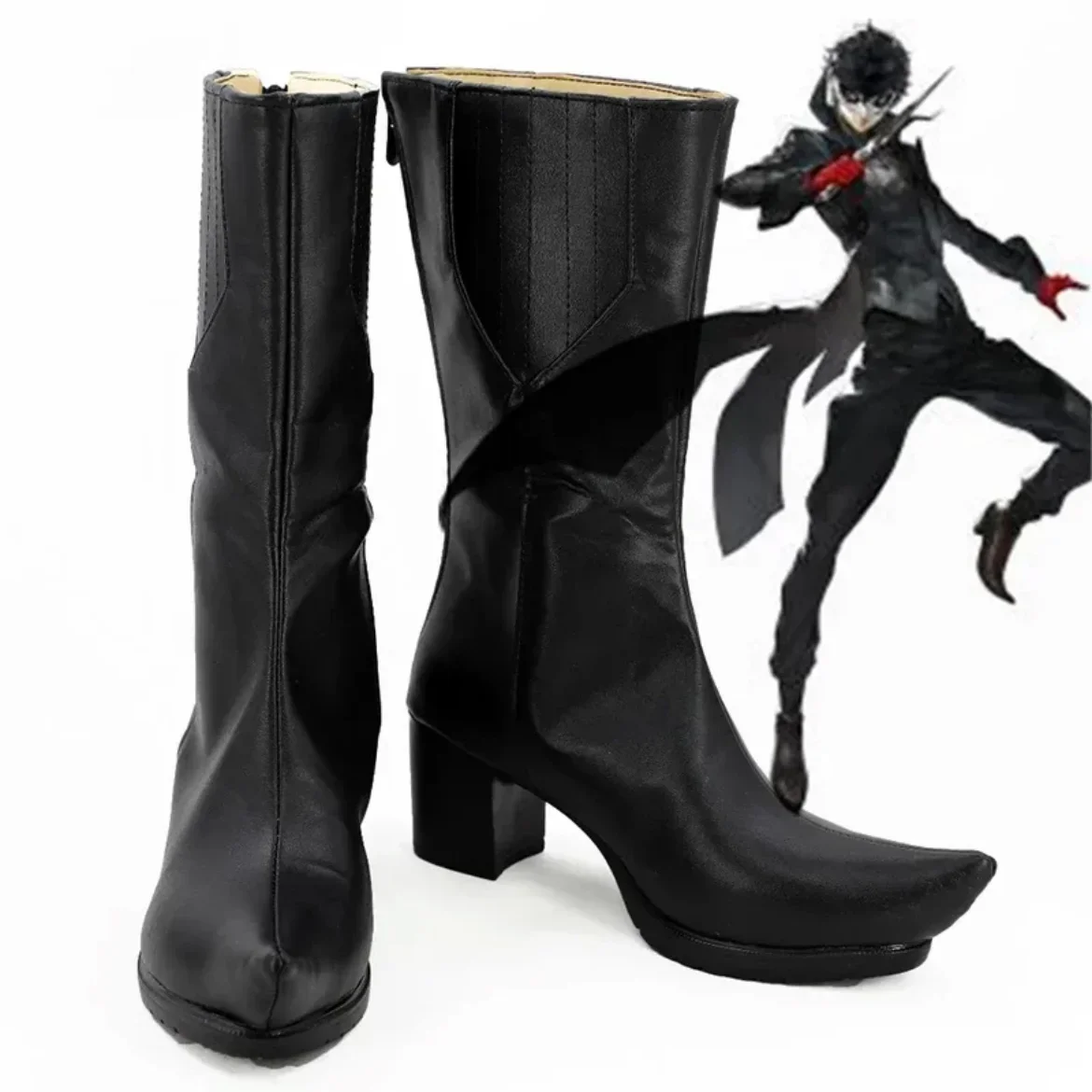 Persona 5 Joker Cosplay Shoes Game P5 Rain Palace Lotus Halloween Cosplay Prop Custom Made