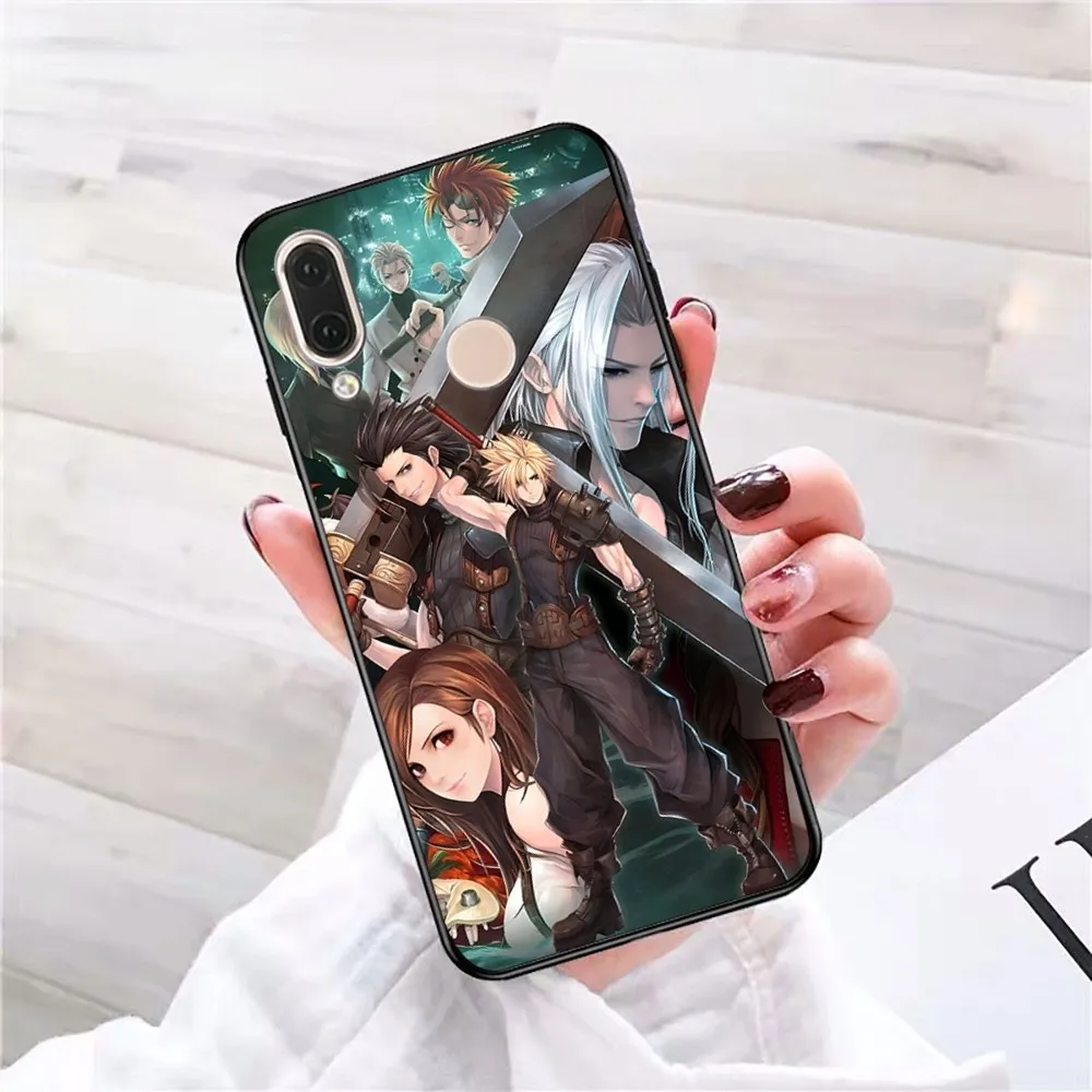 Final Fantasy iphone case For Redmi 5 6 7 8 9 10 plus pro 6 7 8 9 A GO K20 K30 K40 pro plus F3 Fundas