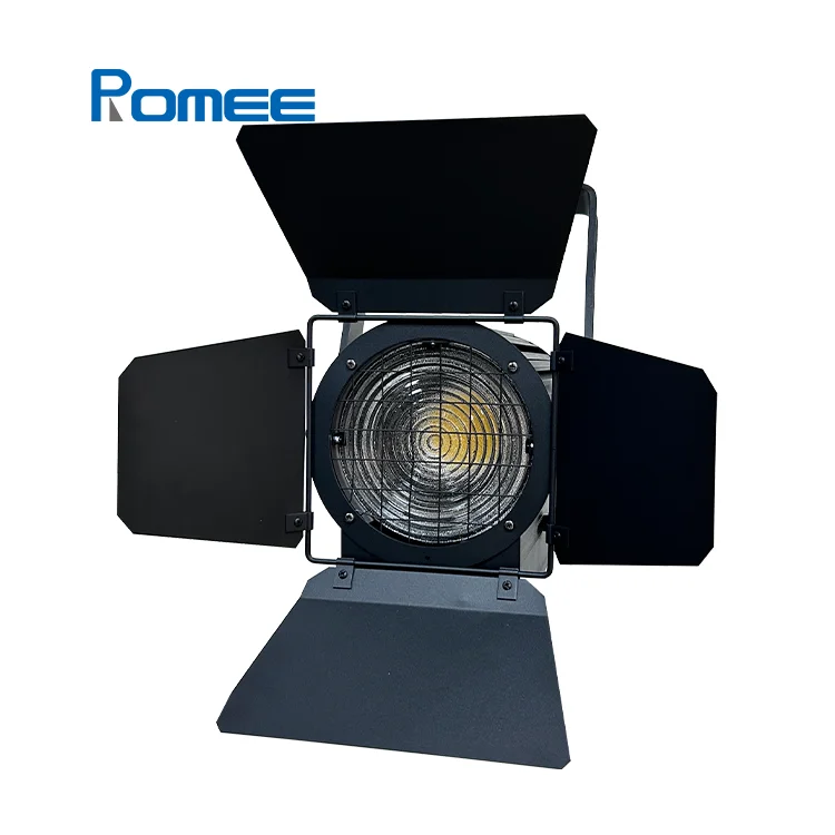 Professional 200w warm /cool white/2in1 LED fresnel light stage profile spotlight for film and television studio fill lighting