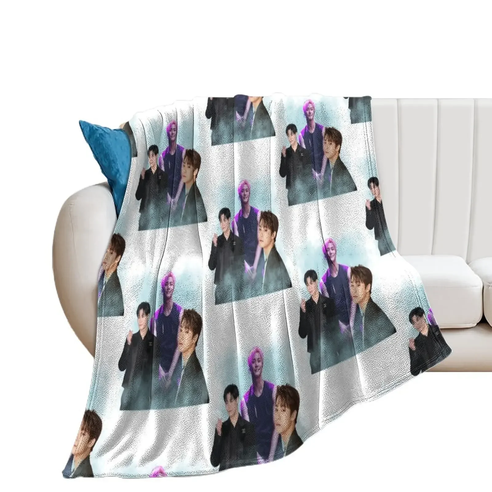 

Moonbin - ASTRO - Kpop Throw Blanket Polar Quilt for sofa Blankets