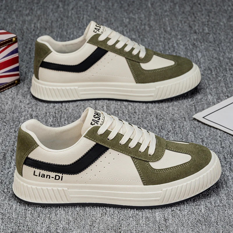 

2025 New Men's Board Shoes,sneakers,skate shoes,Casual Shoes Cushioned Lightweight Daily Wear Travel Non-Slip Outdoor non-slip