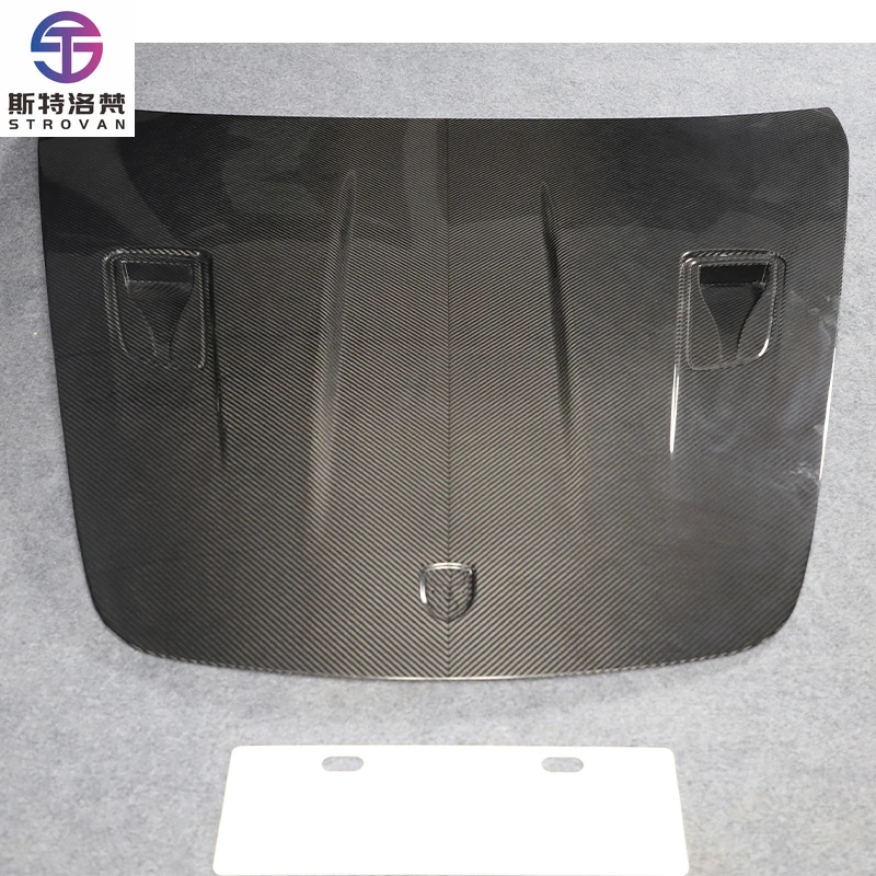 

STLF CLRAK OUER Black Bolt-On Carbon Fiber Engine Hood New Condition Fit for 2004-2008 718 987