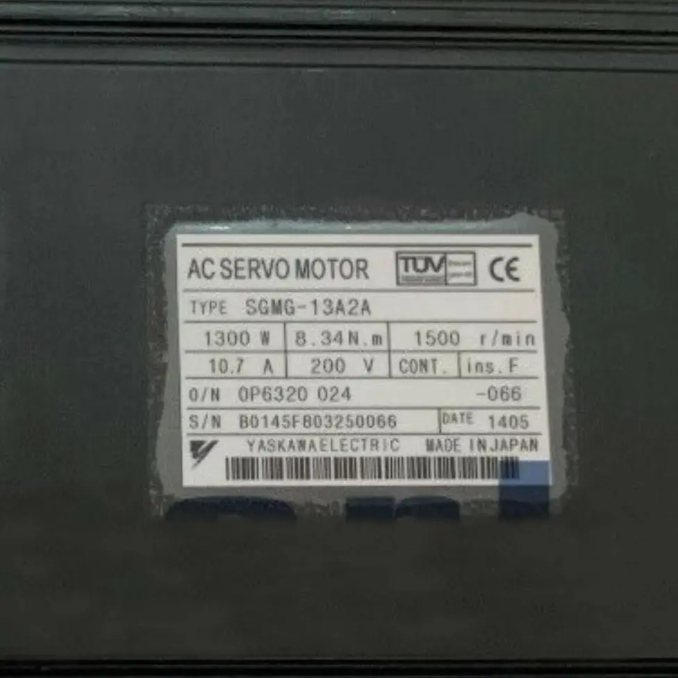 Original Genuine，SGMG-13A2A Brand New Servo Motor，SGMG 13A2A，Fast shipping