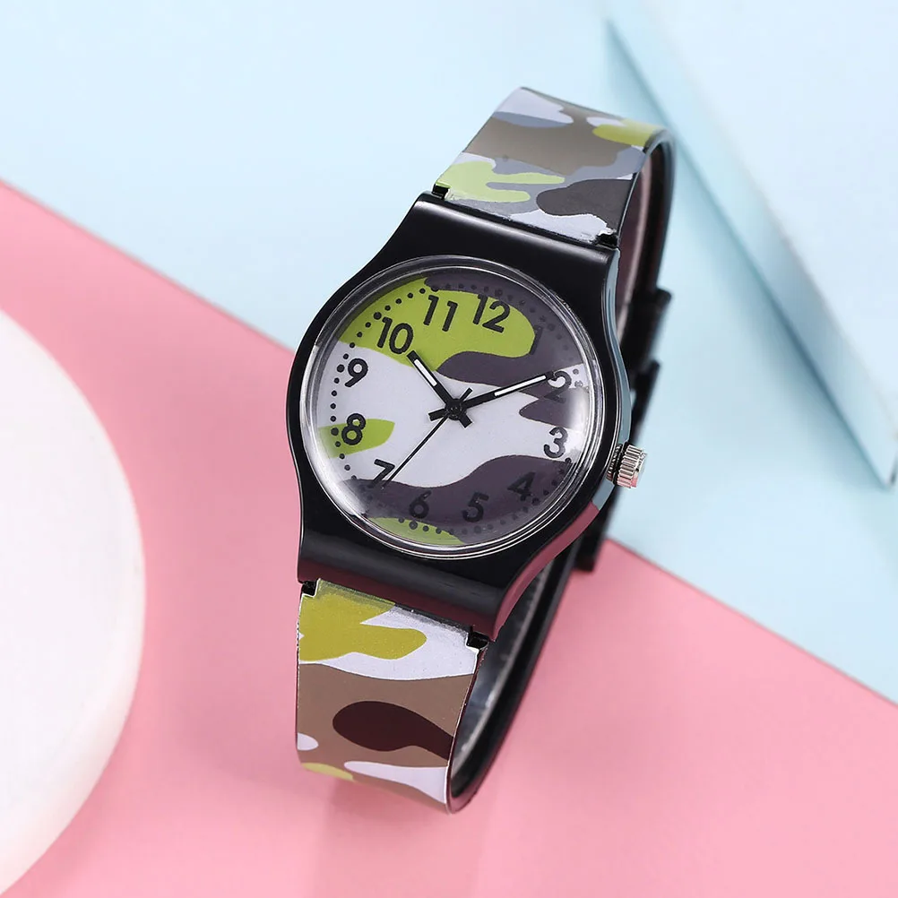 ساعة متينة مقاومة للماء بتصميم مموه رائع، عصرية للاستخدام الخارجي #2