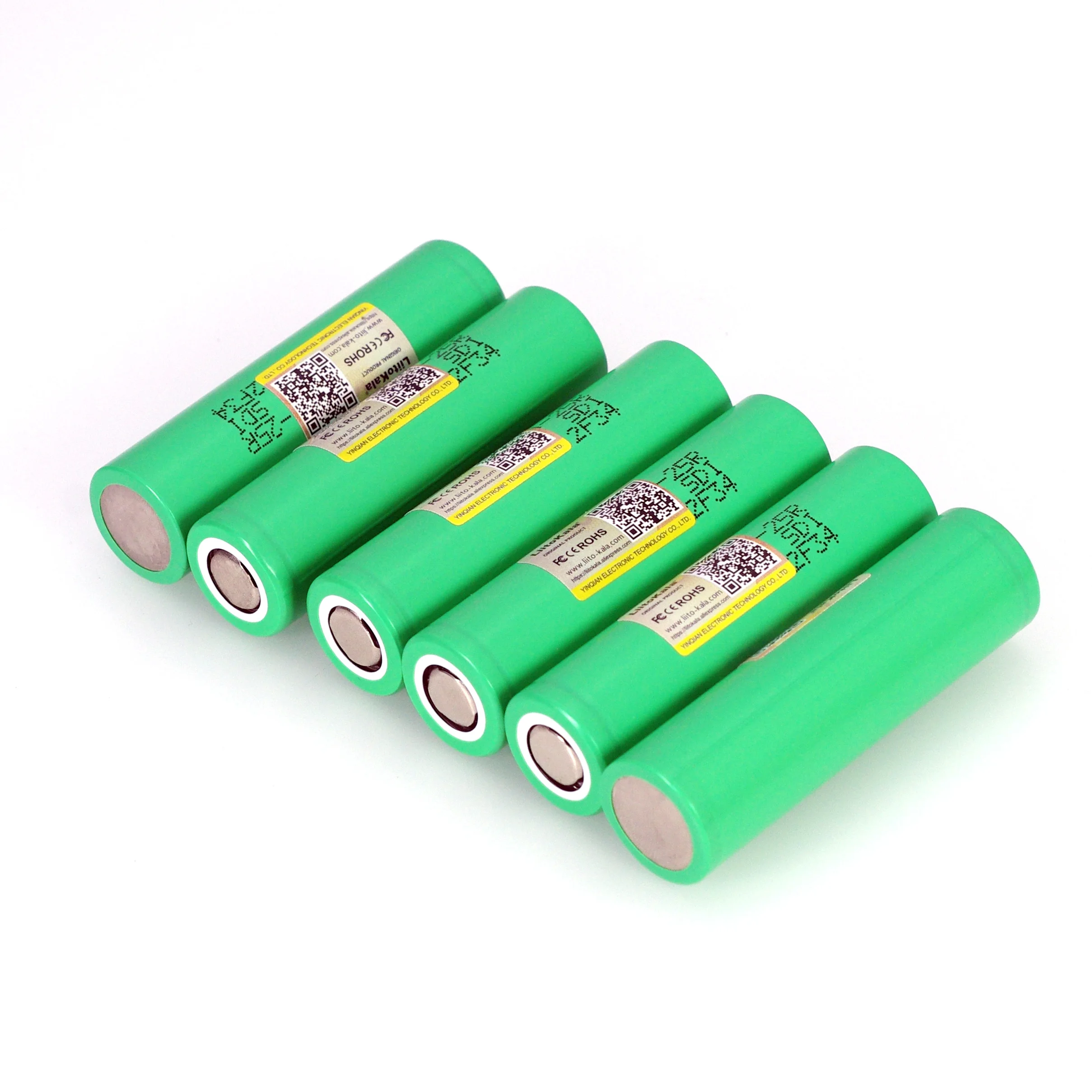 Nowy oryginalny 18650 2500 mAh akumulator 3.6V INR1865025R 20A rozładowania baterii do użytku narzędzia elektryczne