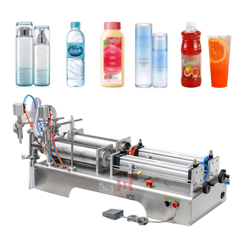 

Widely Used 5-5000ml Liquid Filling Machine, Double Head Filling Machine