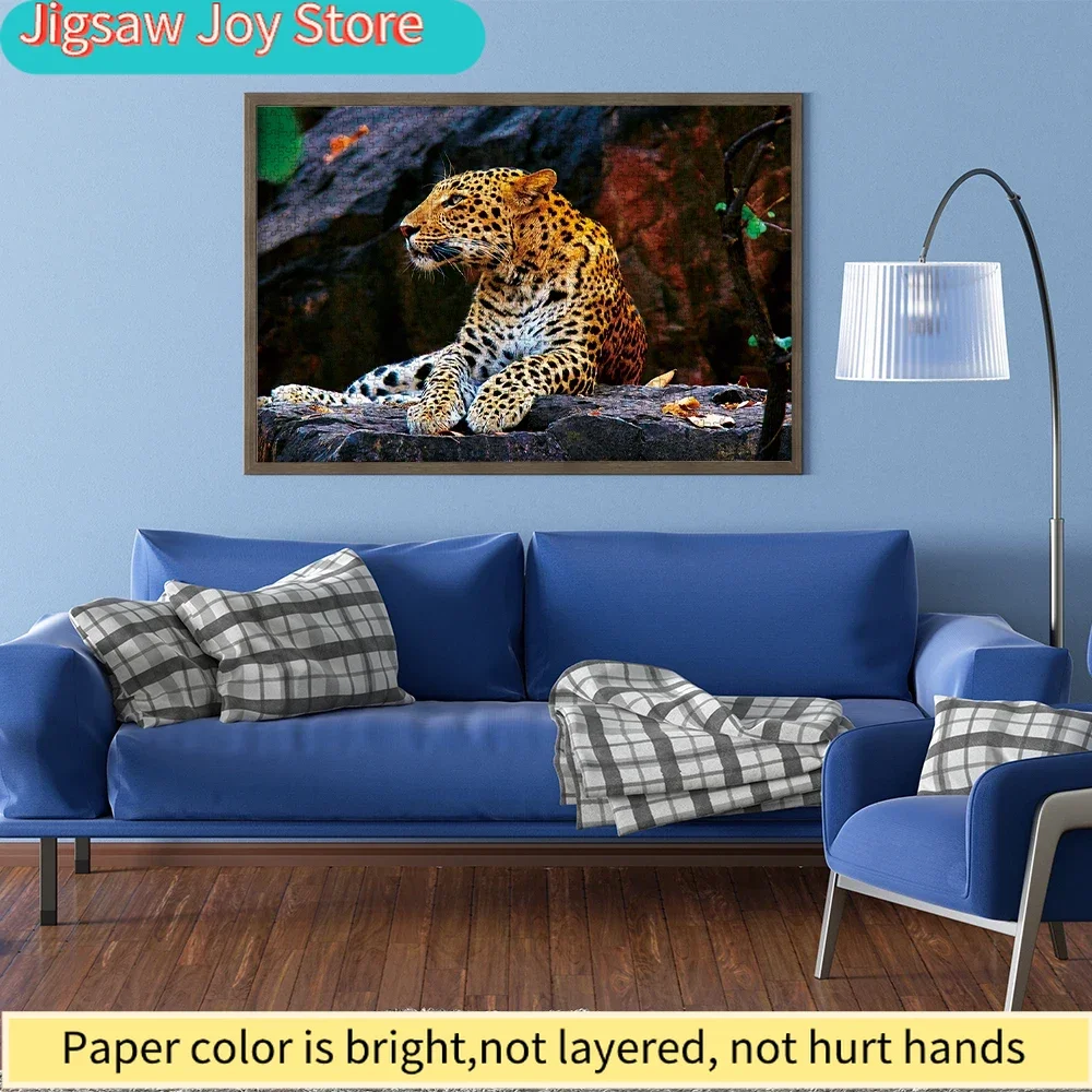 

Пазл MaxRenard из 1000 деталей для взрослых, с изображением леопарда, из экологически чистой бумаги, рождественский подарок, игрушка