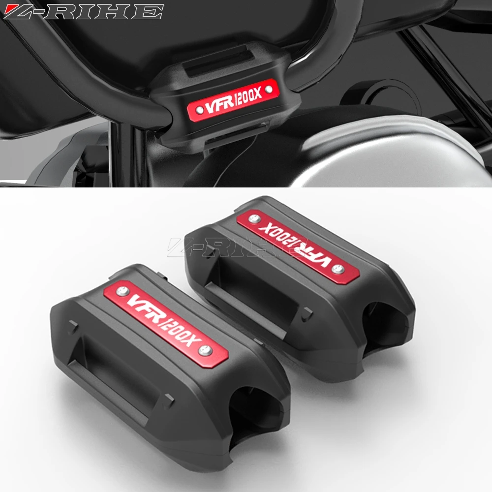 25mm For Honda VFR1200X Crosstourer VFR 1200X 1200 X VFR1200 2016-2023 Crash Bar Bumper Engine Guard Protection Decorative Block