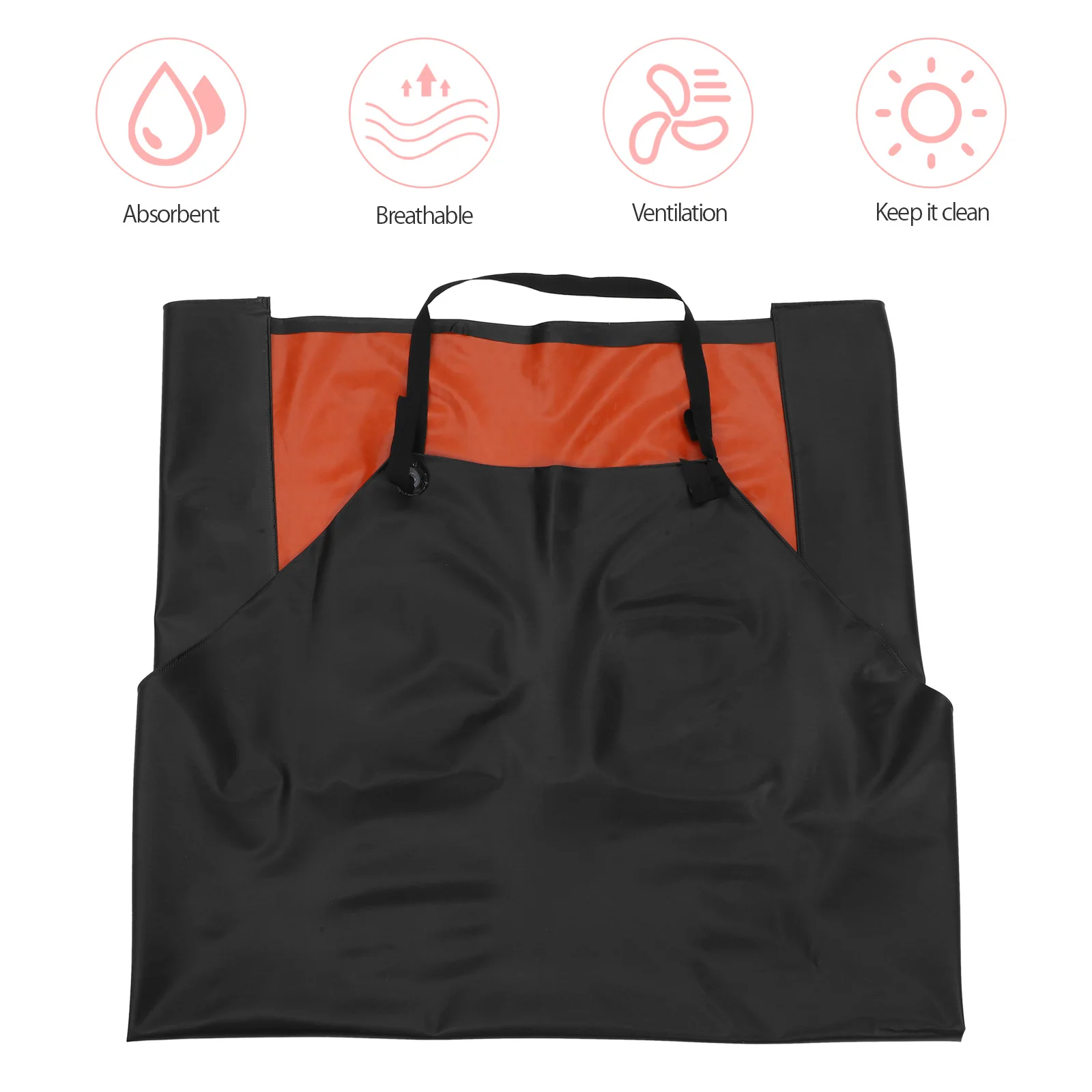 

Waterproof Apron For Men Women Oil Resistant Pvc Kitchen Laboratory Dishwashing Cross Back Workwear Stylish Design