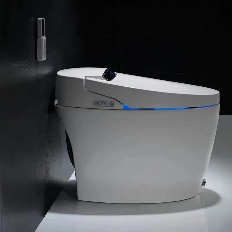 Smart Toilet Luxury Automatic Flush Intelligent No water pressure limit Bowls Rimless Water Closet Wc Toilet Remote Control