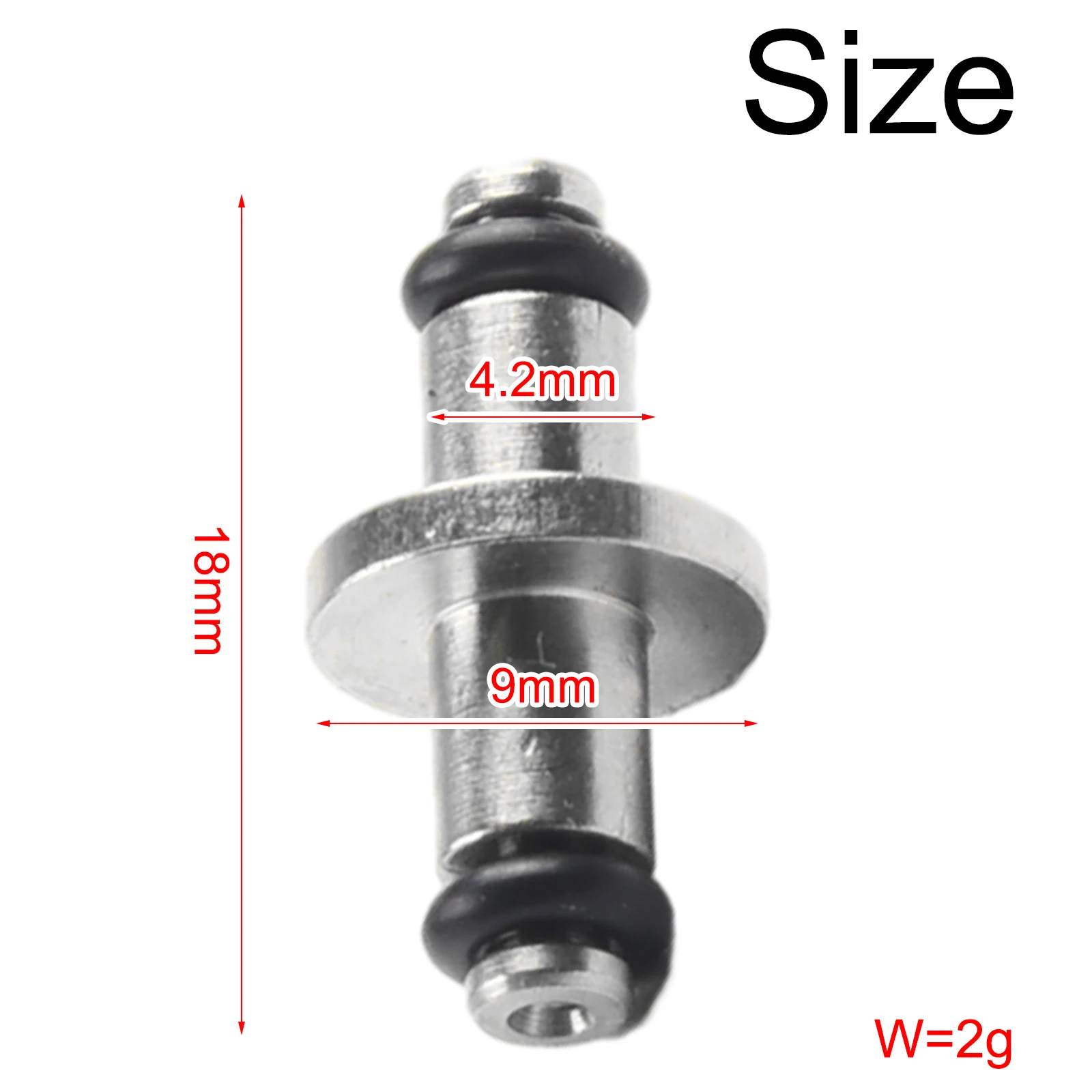 Air Spool T End Air Spool 1 Nickel-plated Brass With O-Ring Diving For SPG Swivel High Pressure T End Air Spool