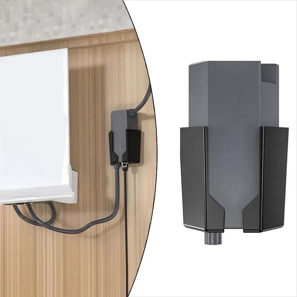 1 pz Per Kit di Montaggio Adattatore Ethernet Staffe A Parete In ABS Per Kit Internet 80x65x30 Mm Montaggio In ABS