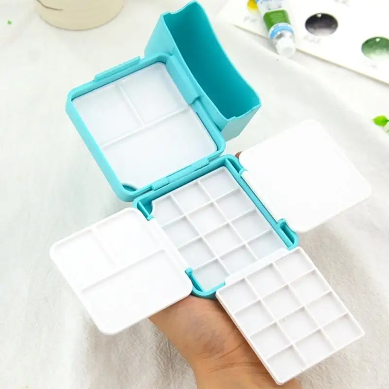 Watercolour Empty Box Empty Watercolour Paint Travel Watercolour with Drawing Accessories