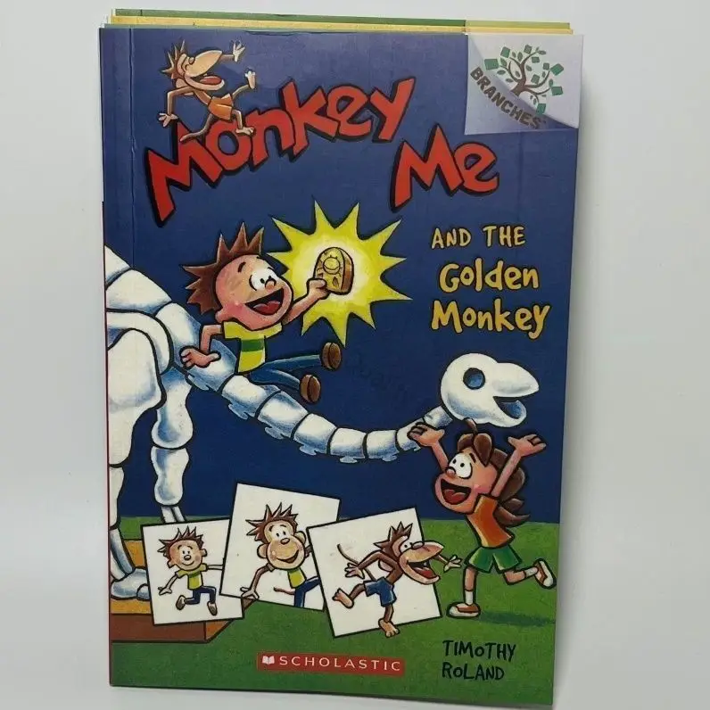 4 Volumes of Monkey Me/I Am A Monkey Xuele Big Tree Series English Original Bridge Elementary Chapter Children Books