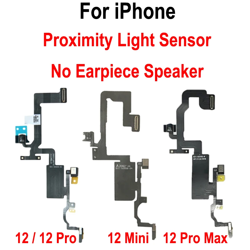 Repair Face Recognition Function Earpiece Empty Earphone Speaker Ribbon Flex Cable for IPhone 12 Pro Max Mini