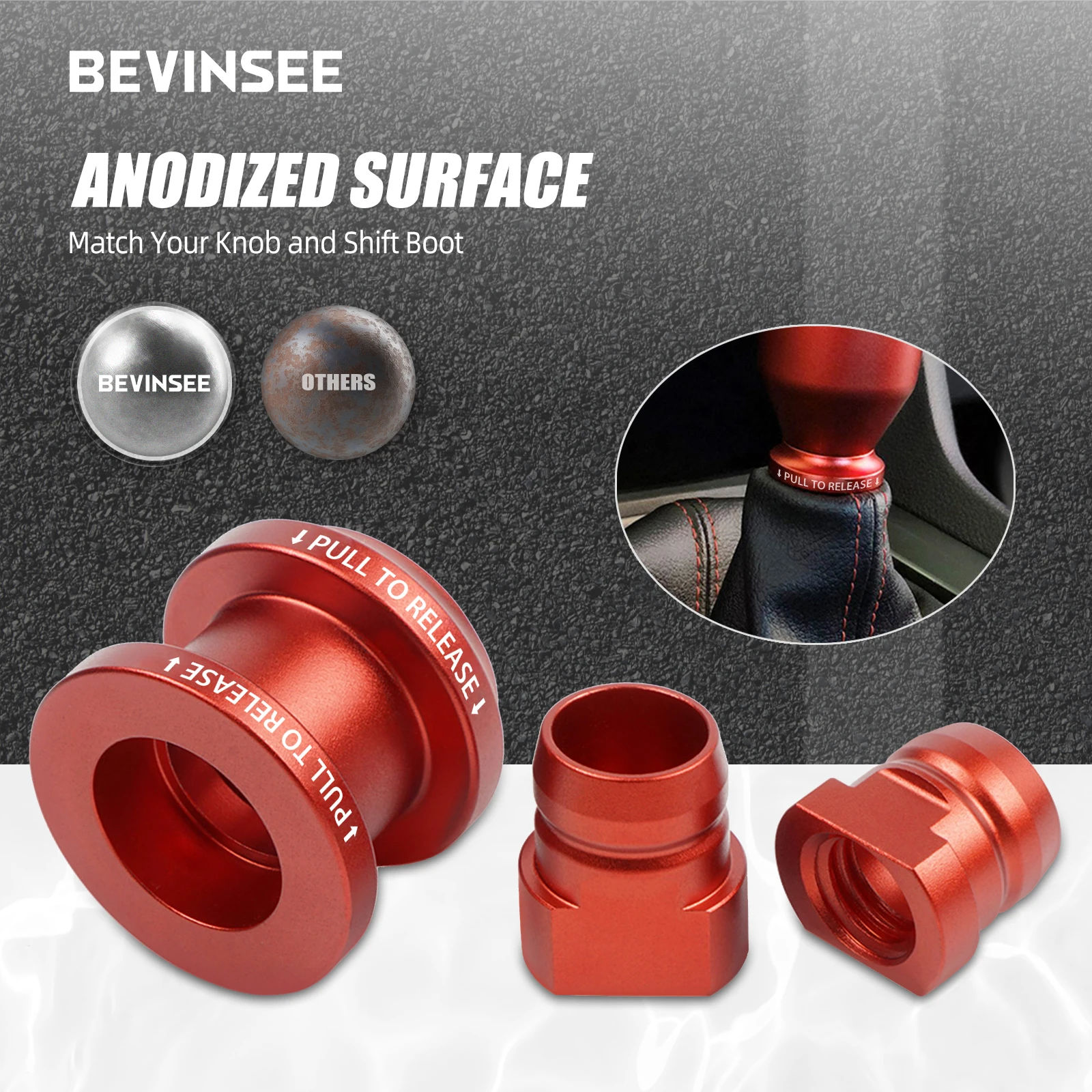 BEVINSEE シフトブーツカラーキット ホンダ シビック/シビックSi用