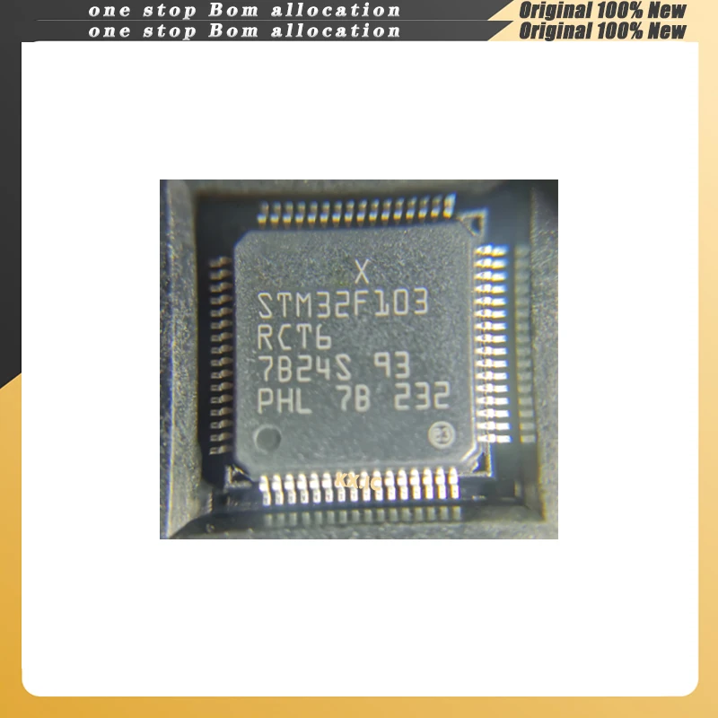 

50 шт./партия STM32F103RCT6 STM32F103R 32F103RCT6 стандартная новая Оригинальная