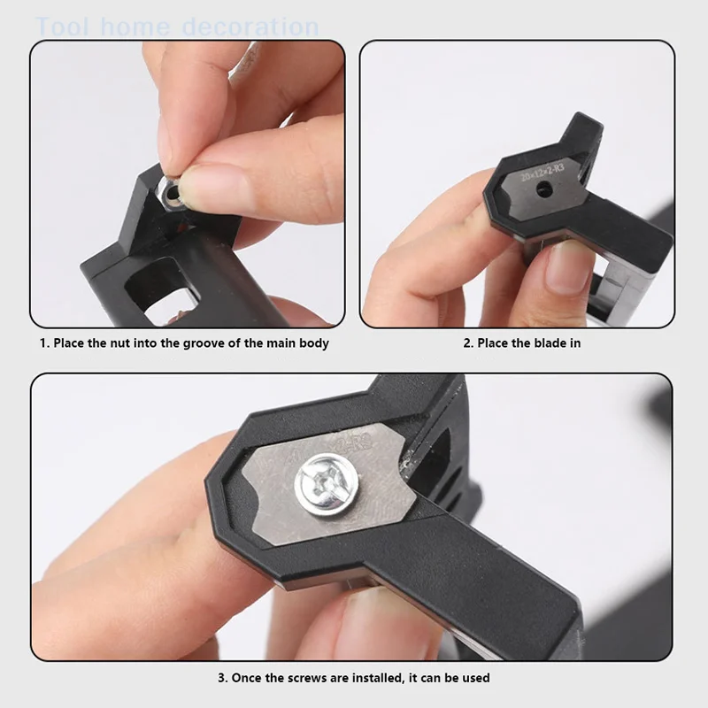 Wood Chamfering Fillet Scraper, Edge Corner Planer, Manual Arc Trimming, Blade Edge Banding, Deburring Tool