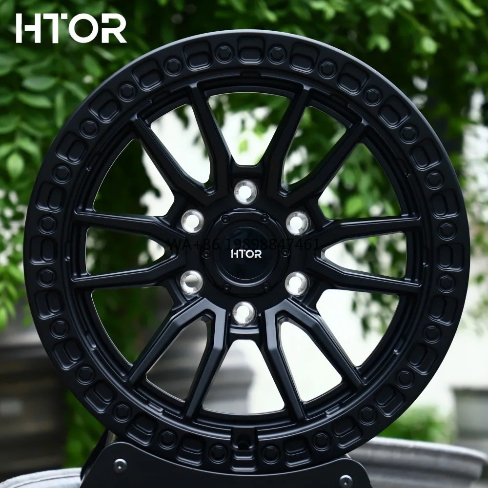 

Lightweight Forged Wheel Rim 6061-T6 Aluminum Alloy 17x9 Inch Truck 4x4 Offroad Beadlock Wheels for Pickup & SUV