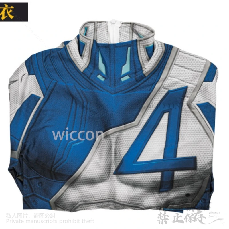 New Anime Cosplay Mr Fantastic Sexy Man Bodysuit Jumpsuit Costume For Hero Rivals Halloween Christmas Party Roleplay Customized