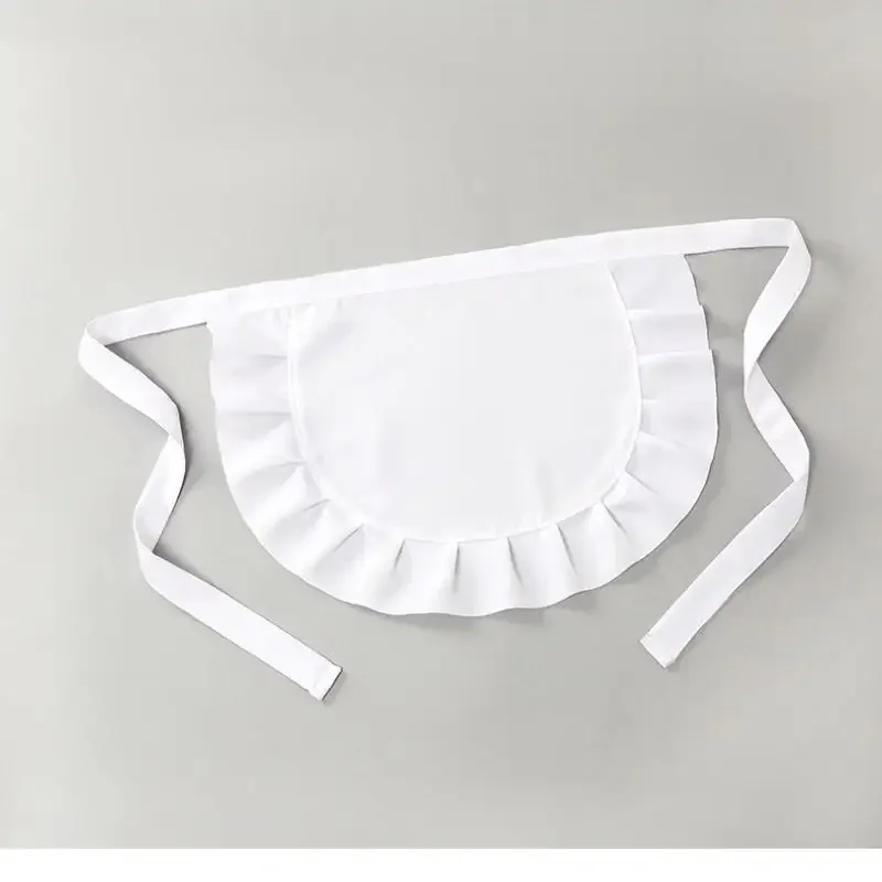 1 STKS Serveerster Meid Cosplay Taille Schort Half Schort Kostuum Koken Schorten Voor Keuken