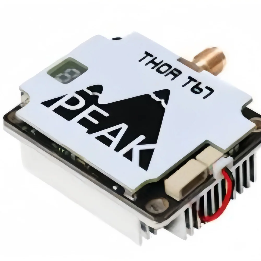 

PEAK Thor T67 6G-7G VTX 64CH Analog Image Transmission 7.2G Crossing Machine FPV Transmitter