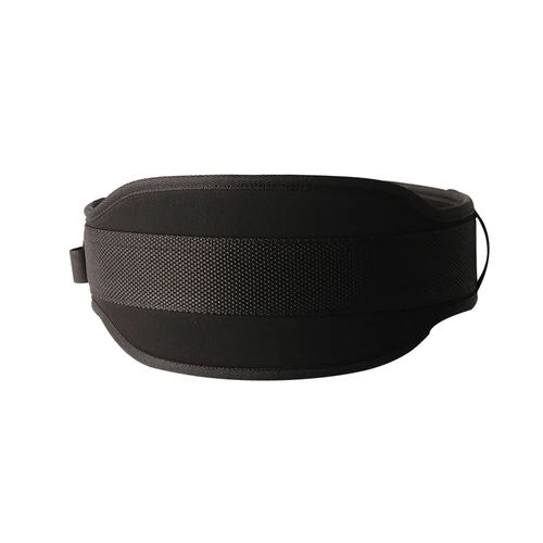 Imagen 2 del producto Cinturón de inmersión negro para dominadas y sentadillas, soporte de cintura, soporte Lumbar de neopreno, entrenamiento de fuerza de levantamiento de pesas, rodamiento de 300 libras