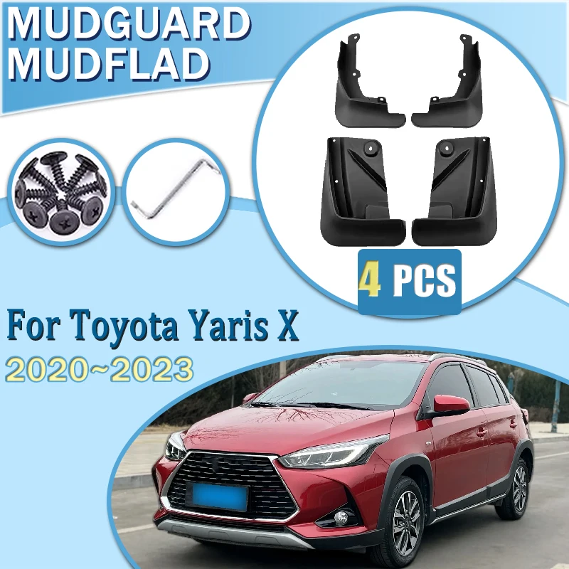 

Car Fender for Toyota Yaris X 2020 2021 2022 2023 Anti-splash Fender Front Rear Wheel Mudguard Mudflaps Splash Mud Accessories