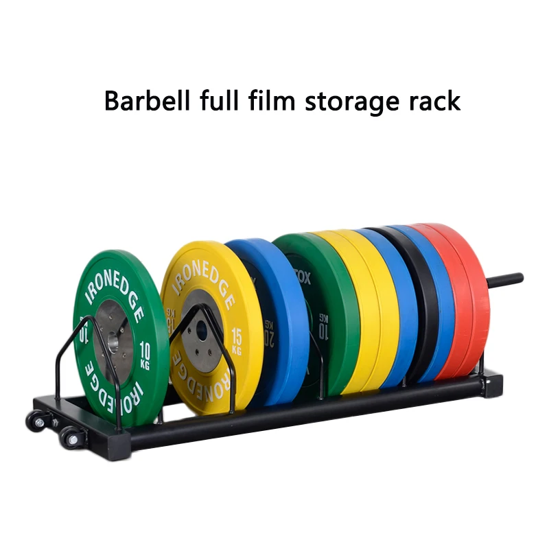 

Barbell full film storage rack barbell piece gym cart barbell piece rack power zone removable rack barbell piece