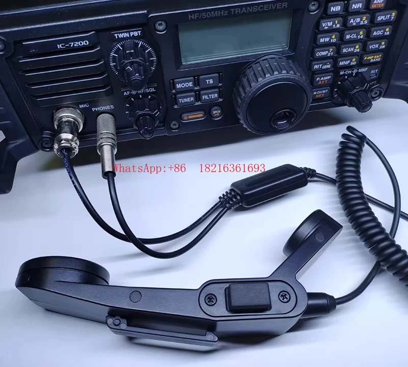 IC-7200 special tactical microphone, dynamic microphone, handheld microphone
