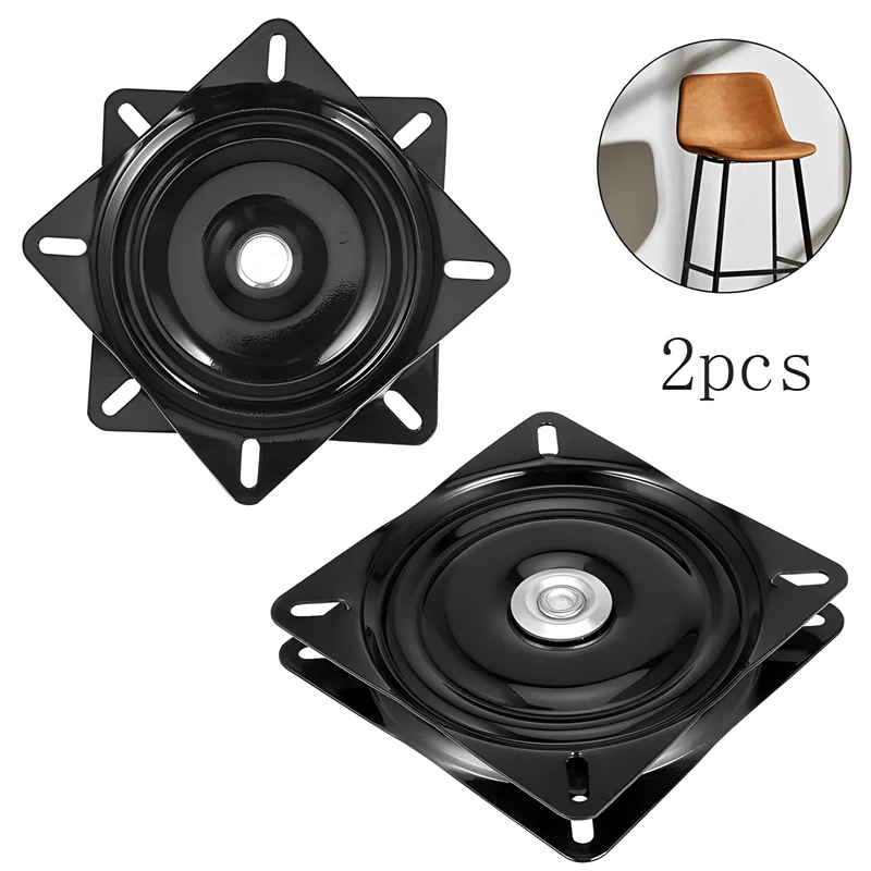 Duty Bar Stool Swivel Plate Chair Swivel Base with Solid Ring of Ball Bearings Capacity Swivel Seat Parts