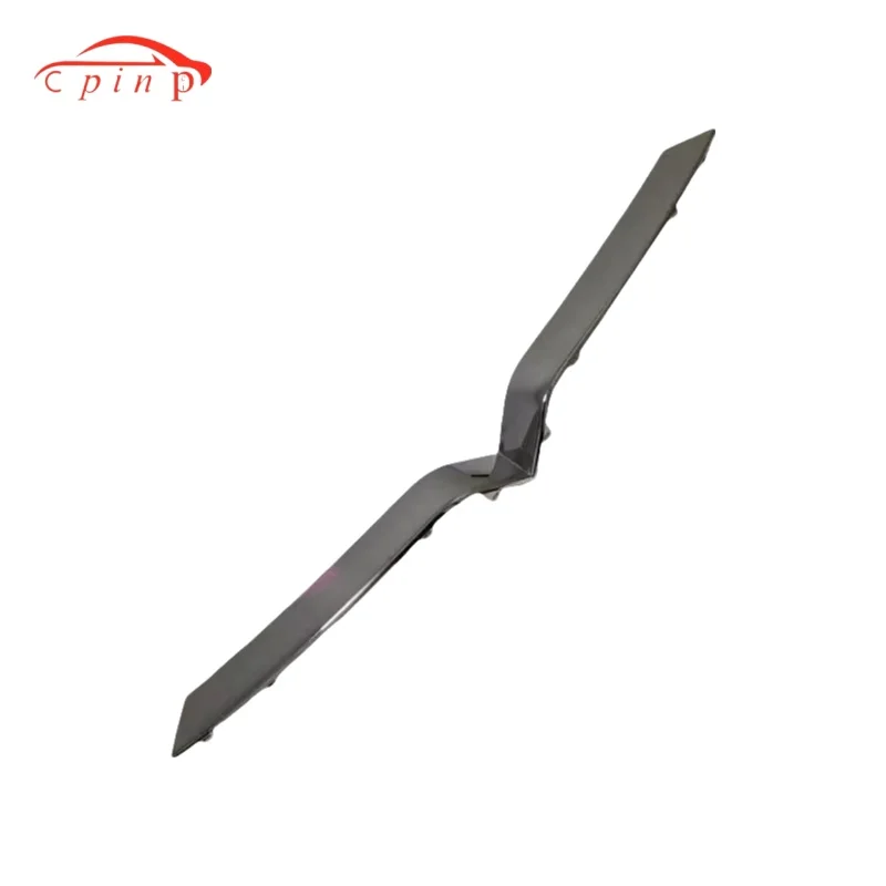 

Silver decorative strip on the front grille of For Tesla Model S 2017-2021 1065233-00-D1065233-00-C1056377-00-E