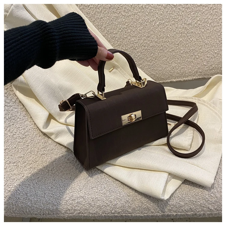 Bolso de Mano Versátil y Moderno para Mujer, Estilo Retro Chic 2026, Bolso Bandolera, Bolso de Hombro, Bolso Cuadrado Suave