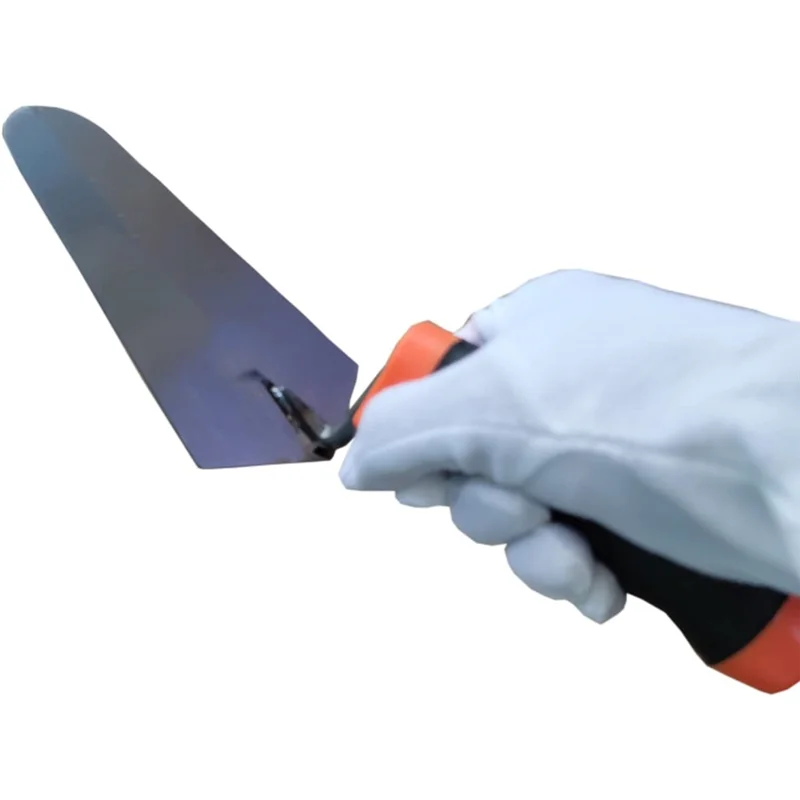 M11K-2Pack 6" Masonry Hand Tool Set Bricklaying Trowels For Concrete Cement Plaster Mortar Stucco Tile